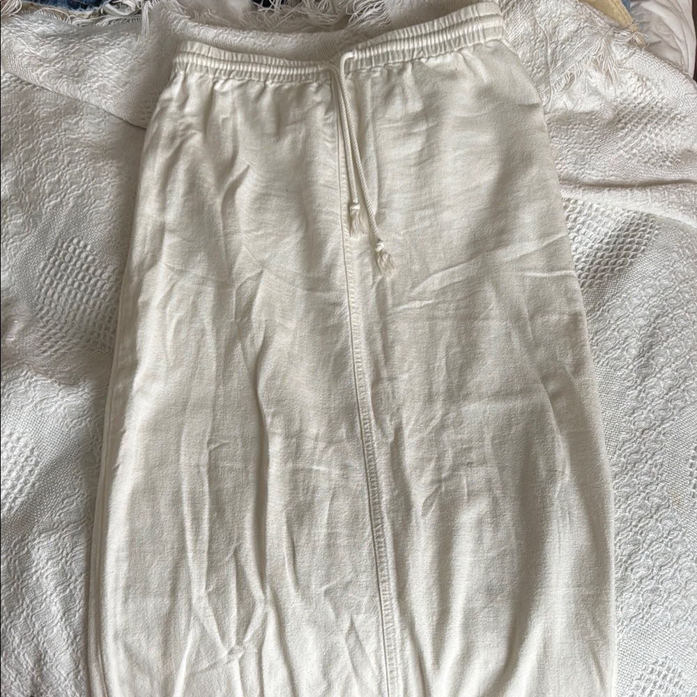 Brandy Melville Linen Maxi Skirt